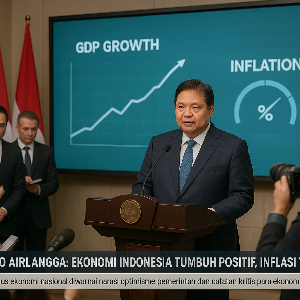 Menko Airlangga: Ekonomi Indonesia Tumbuh Positif, Inflasi Terkendali