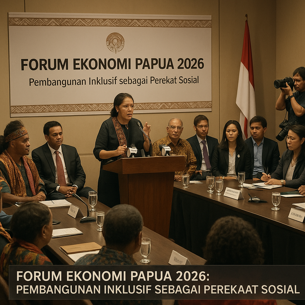 Forum Ekonomi Papua 2026 Bahas Pembangunan Inklusif sebagai Perekat Sosial