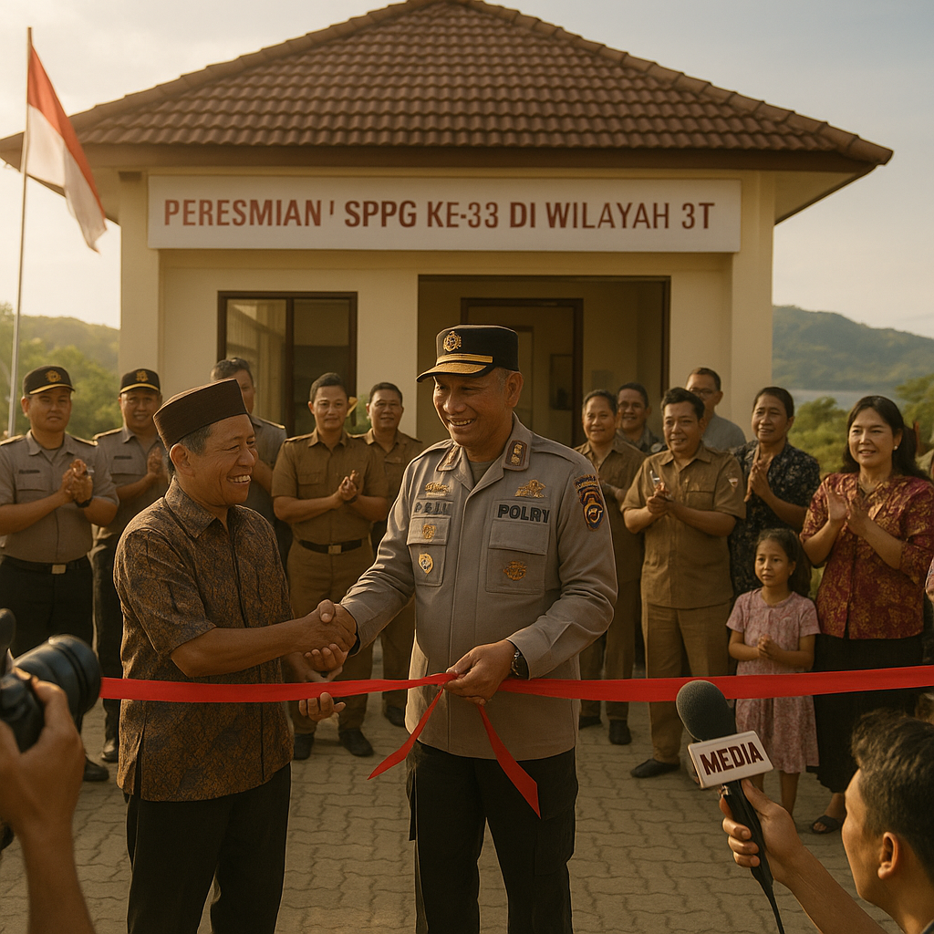 Kapolri: Polri Sudah Bangun 33 SPPG di Wilayah 3T untuk Perkuat Pelayanan Publik