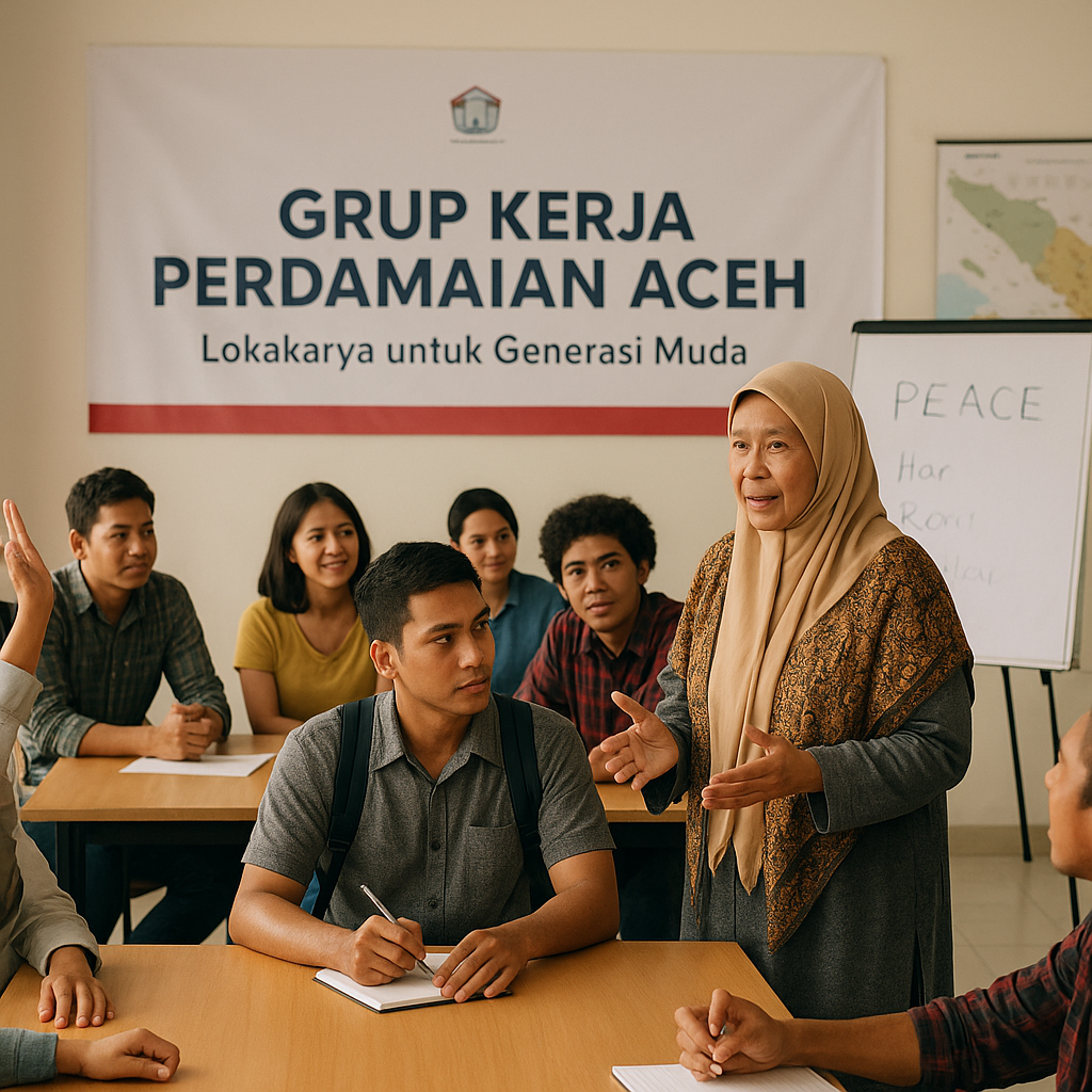 Grup Kerja Perdamaian Aceh Gelar Lokakarya untuk Generasi Muda