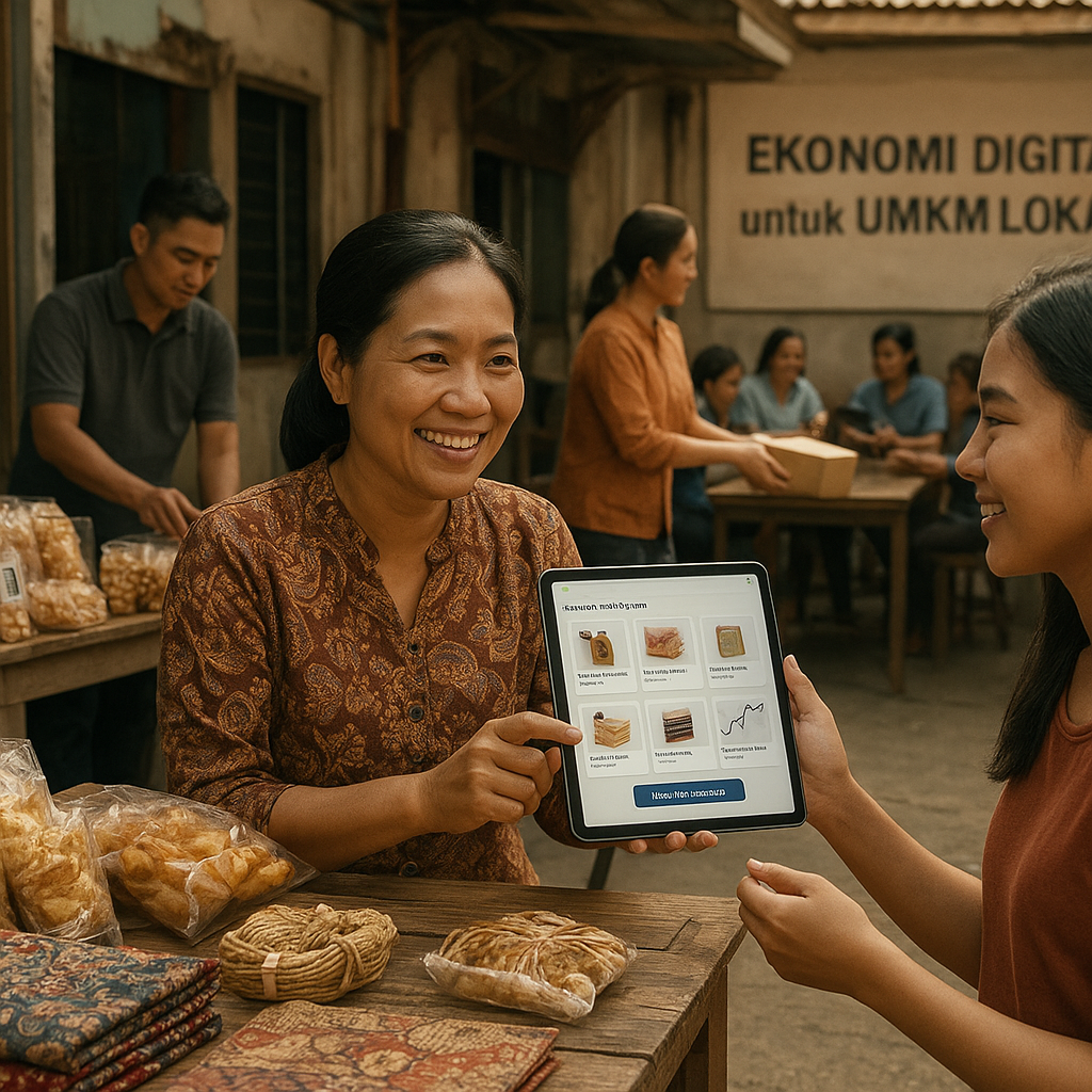 Ekonomi Digital Diyakini Bisa Jadi Perekat Sosial dan Penggerak UMKM Daerah