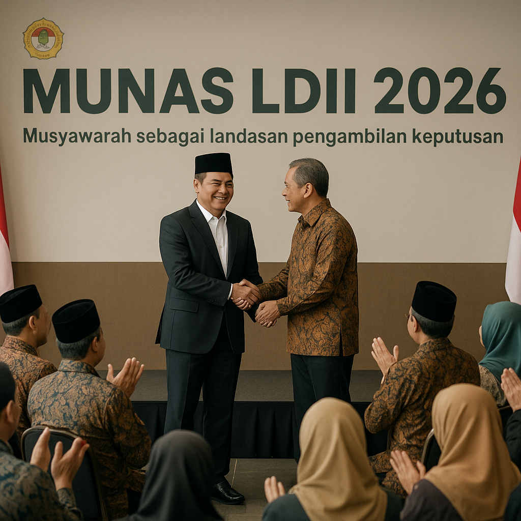 Munas LDII 2026 Berlangsung Kondusif, Dodi Taufiq Wijaya Terpilih sebagai Ketua Umum