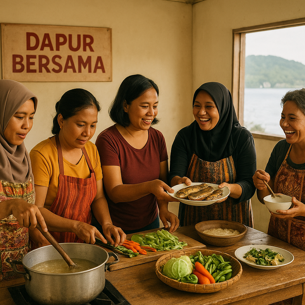 Inisiatif "Dapur Bersama" di Ambon Kurangi Prasangka Lewat Kuliner