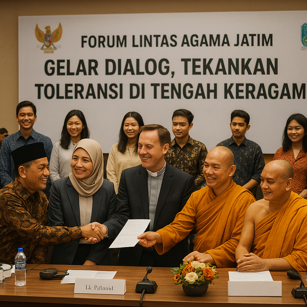 Forum Lintas Agama Jatim Gelar Dialog, Tekankan Toleransi di Tengah Keragaman