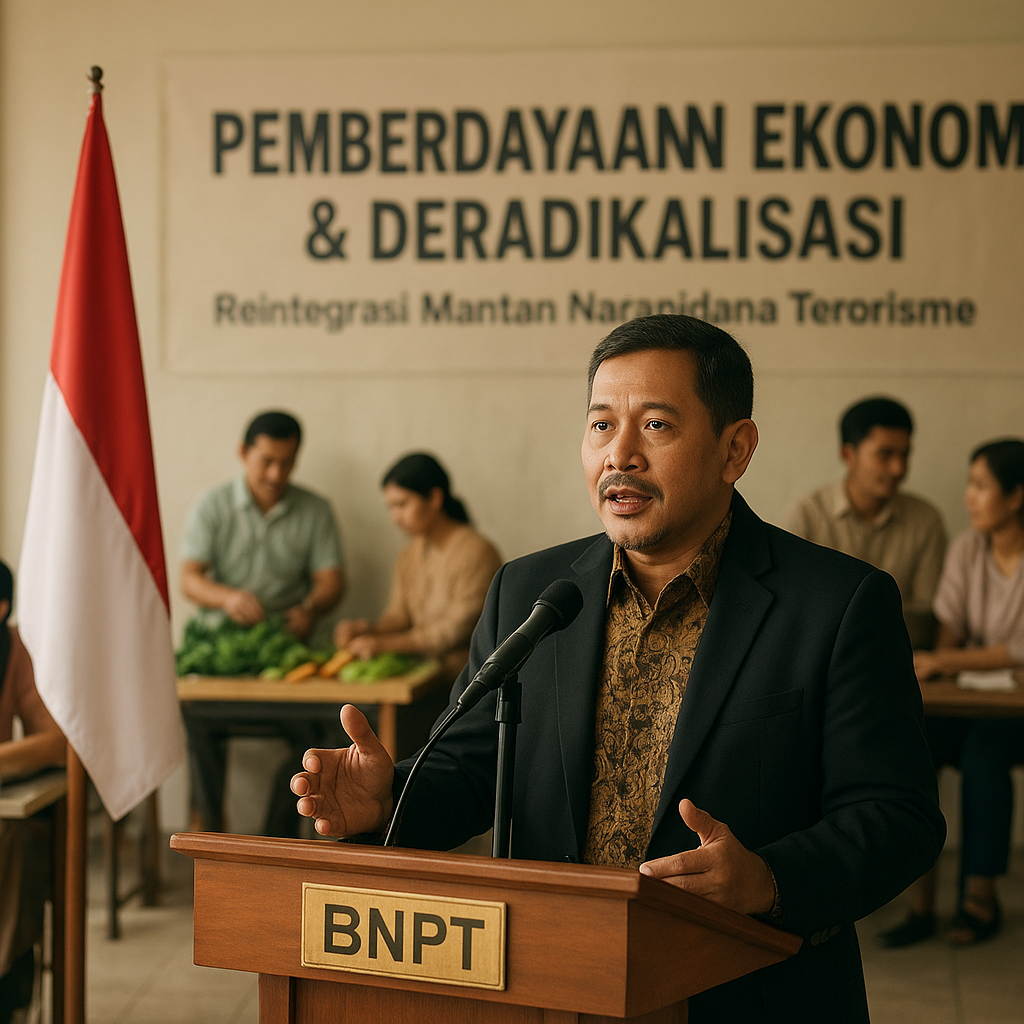 Kepala BNPT: Deradikalisasi Harus Diimbangi dengan Pemberdayaan Ekonomi
