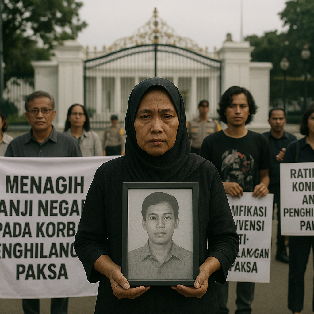 Aksi Kamisan di Istana: Menagih Janji Negara pada Korban Penghilangan Paksa