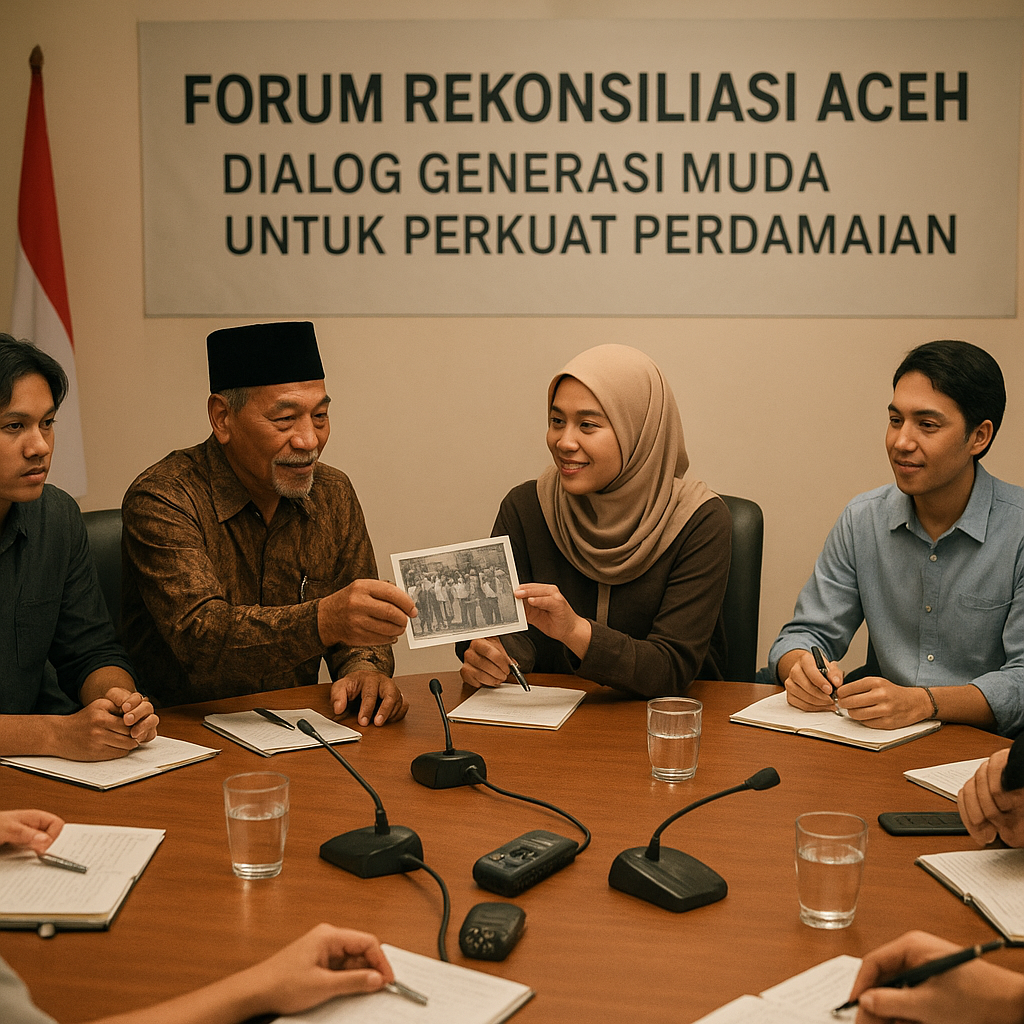Forum Rekonsiliasi Aceh Gelar Dialog Generasi Muda untuk Perkuat Perdamaian