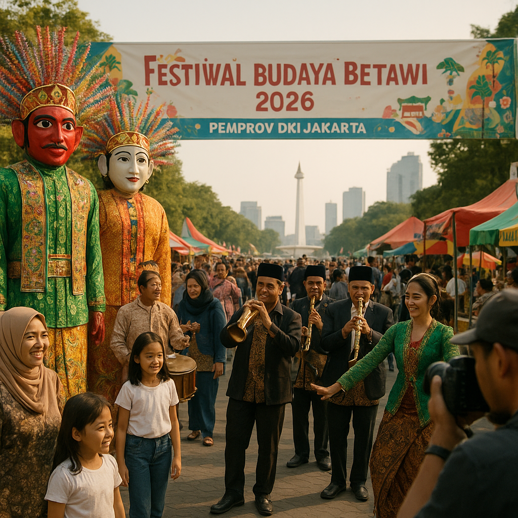 Pemprov DKI Gelar Festival Budaya Betawi, Ajak Warga Jakarta Rayakan Keberagaman