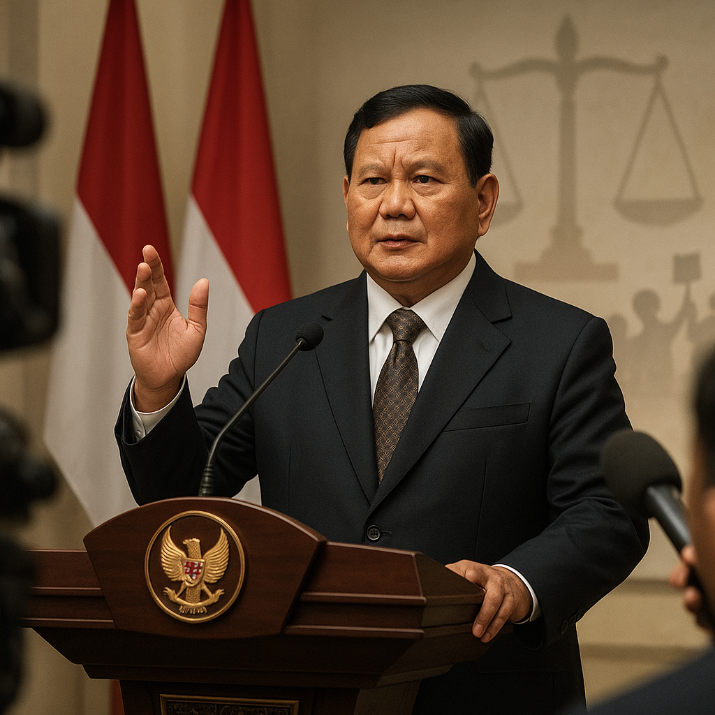 Presiden Prabowo: Kita Hormati Kritik, tapi Tak Boleh Rusak Demokrasi