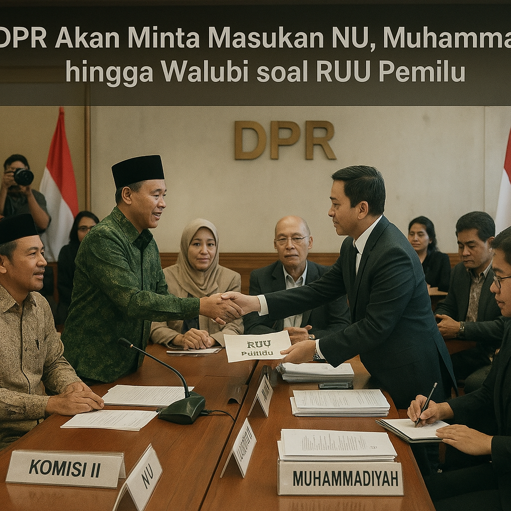 DPR Akan Minta Masukan NU, Muhammadiyah hingga Walubi soal RUU Pemilu