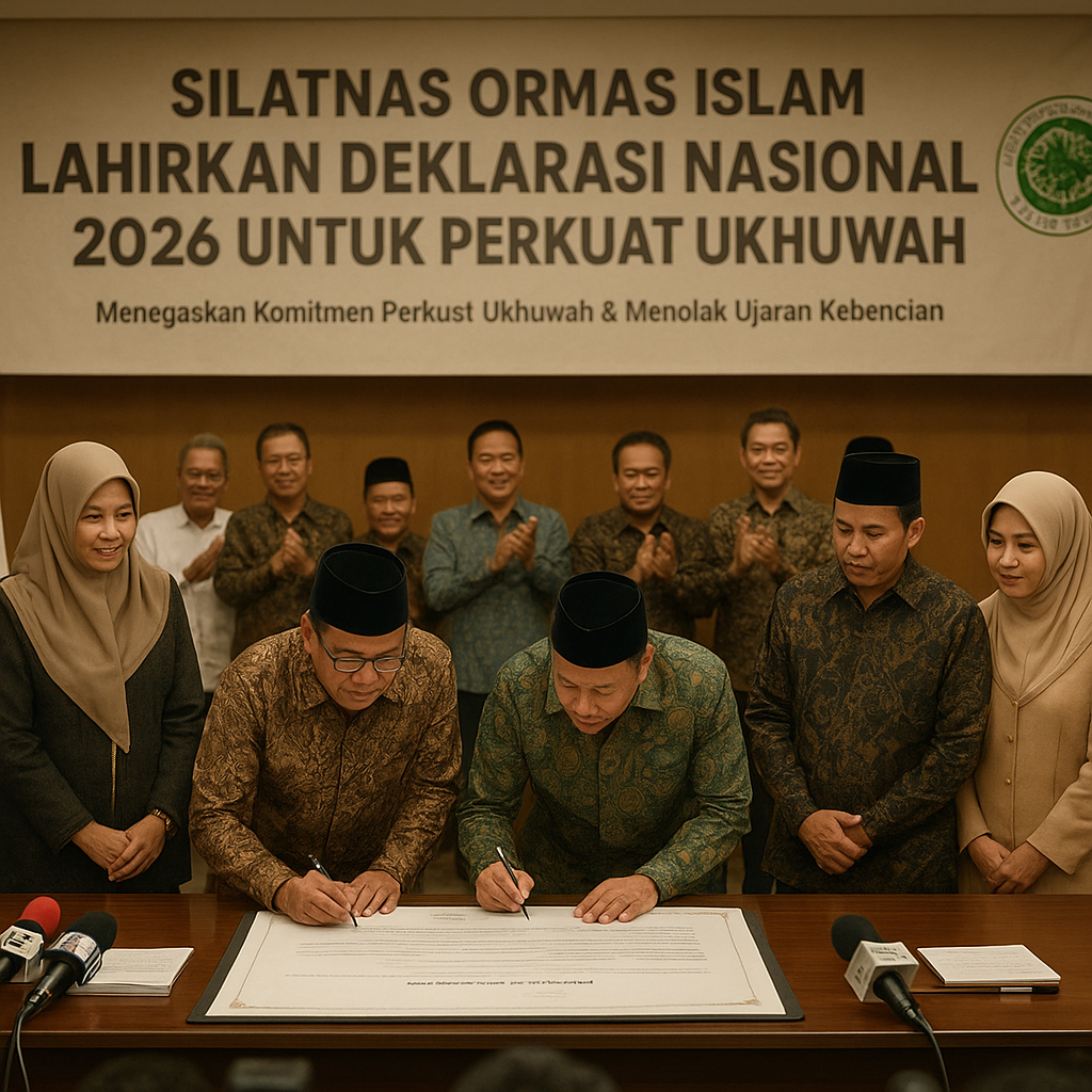 Silatnas Ormas Islam Lahirkan Deklarasi Nasional 2026 untuk Perkuat Ukhuwah