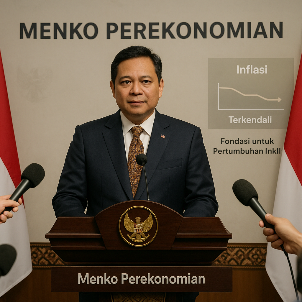 Menko Perekonomian: Inflasi Terkendali, Fondasi untuk Pertumbuhan Inklusif
